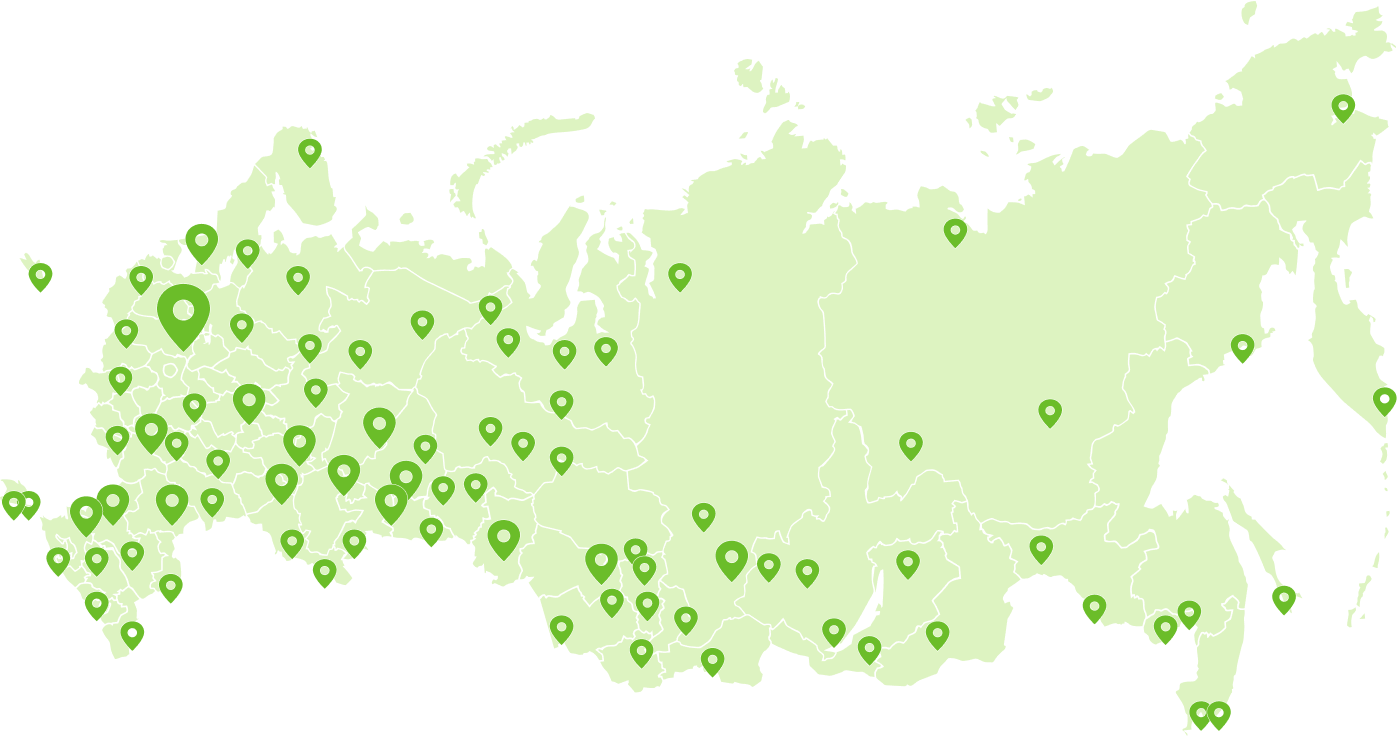 Рекламные конструкции по всей России