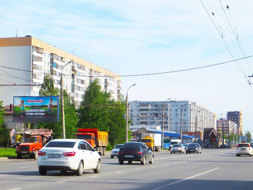 Фотография рекламного носителя, тип: Билборд 3x6, адрес: Фучика ул., д.117, Казань, Республика Татарстан, Россия. Сторона B №761292