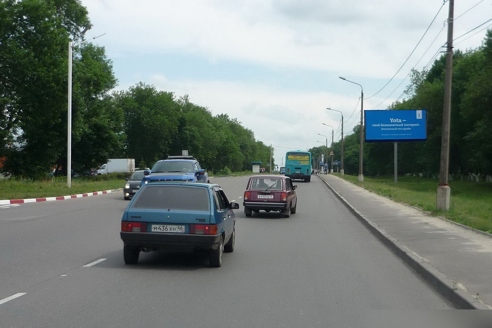 Фотография рекламного носителя, тип: Билборд 3x6, адрес: Союзная ул., д.67/3, Курск, Курская область, Россия. Сторона А №578655