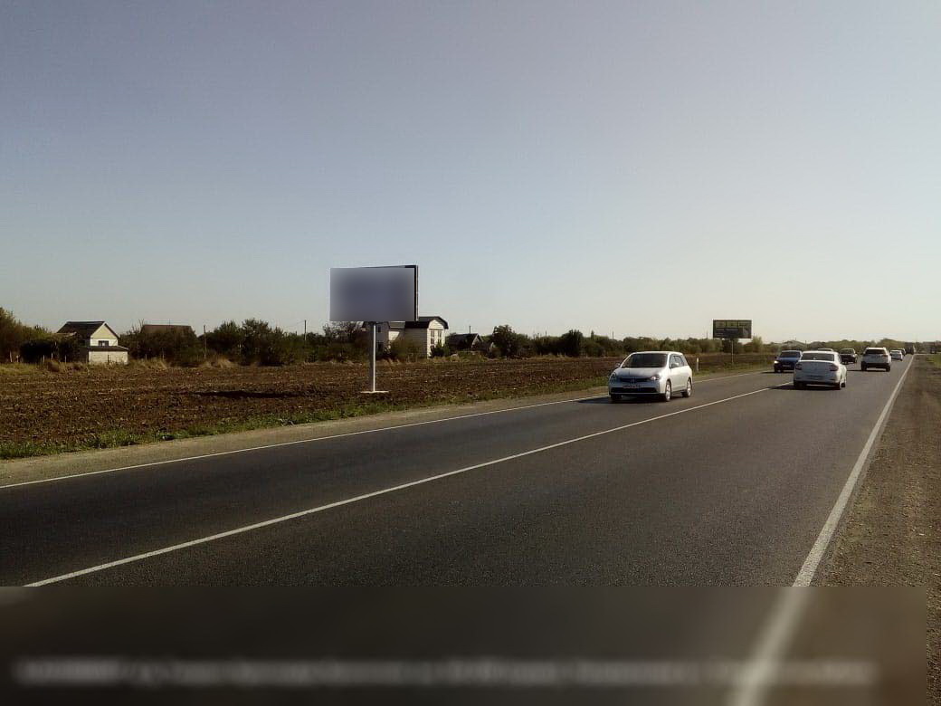 Фотография рекламного носителя, тип: Билборд 3x6, адрес: Краснодар-Темрюк а/д, 76 270м, Славянск-на-Кубани, Краснодарский край, Россия. Сторона B №840641