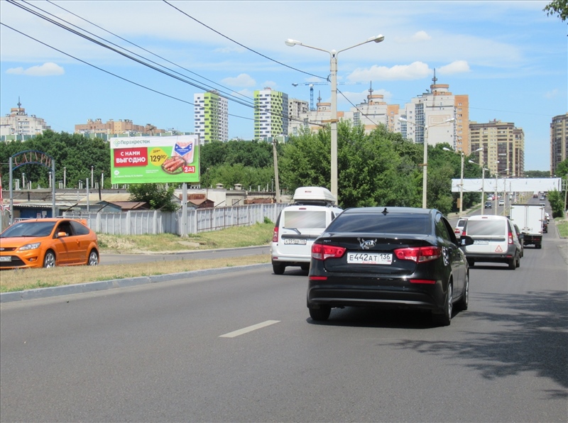Фотография рекламного носителя, тип: Билборд 3x6, адрес: Шишкова ул., д.122, Воронеж, Воронежская область, Россия. Сторона Б №636730