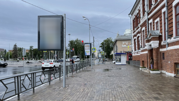 Фотография рекламного носителя, тип: Панель-кронштейн, адрес: Чапаевская ул., д.188, Самара, Самарская область, Россия. Сторона А №1081053