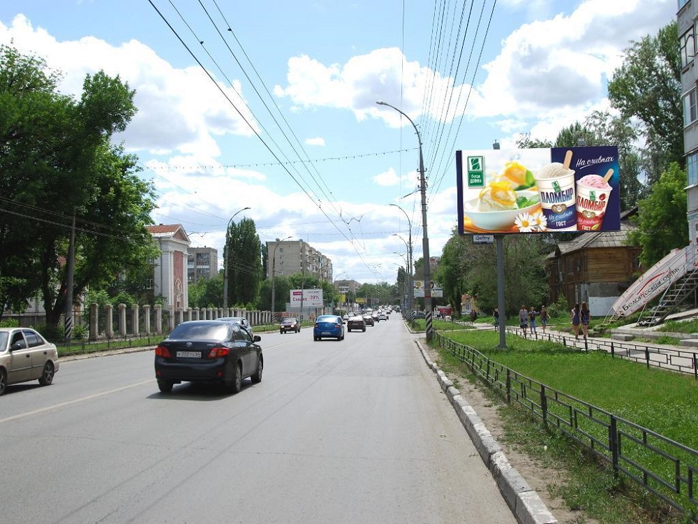 Фотография рекламного носителя, тип: Билборд 3x6, адрес: Энтузиастов пр-т., д.34/40, Саратов, Саратовская область, Россия. Сторона А №1047772