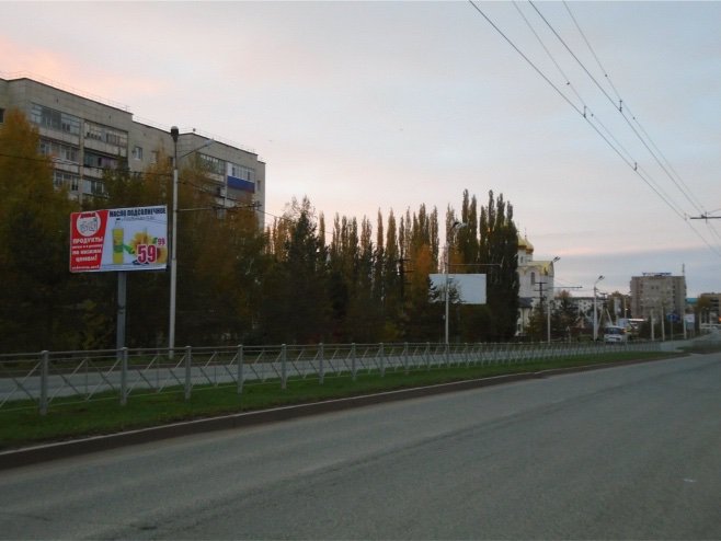 Фотография рекламного носителя, тип: Билборд 3x6, адрес: Альметьевск г., Строителей пр-т., д.35, Альметьевск, Республика Татарстан, Россия. Сторона B №685667