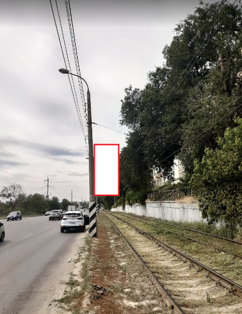 Фотография рекламного носителя, тип: Панель-кронштейн, адрес: Электролесовская ул., поз.2, Волгоград, Волгоградская область, Россия. Сторона А №1097051