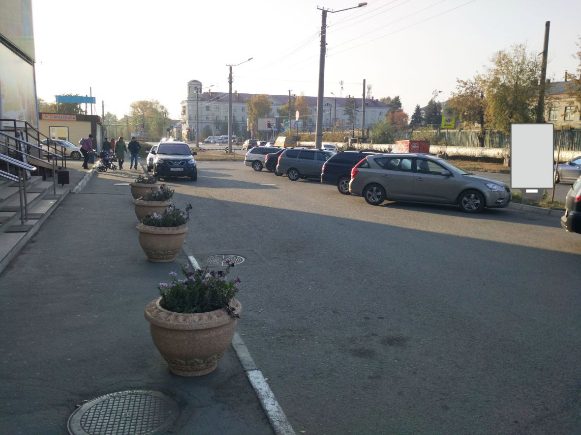 Фотография рекламного носителя, тип: Ситиформат 1.8x1.2, адрес: 3-я Транспортная ул., д.287, к.1, Омск, Омская область, Россия. Сторона Б №603422