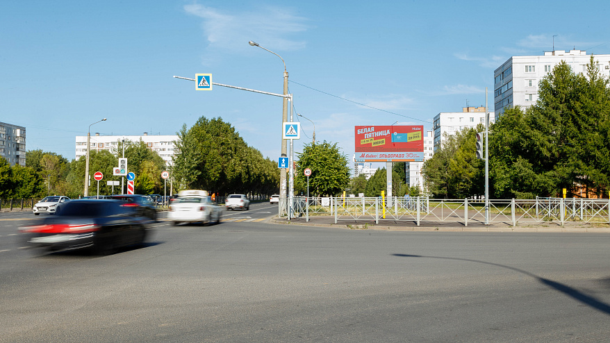 Фотография рекламного носителя, тип: Билборд 3x6, адрес: Маршала Чуйкова ул., д.12, Казань, Республика Татарстан, Россия. Сторона A1-А10 №674782