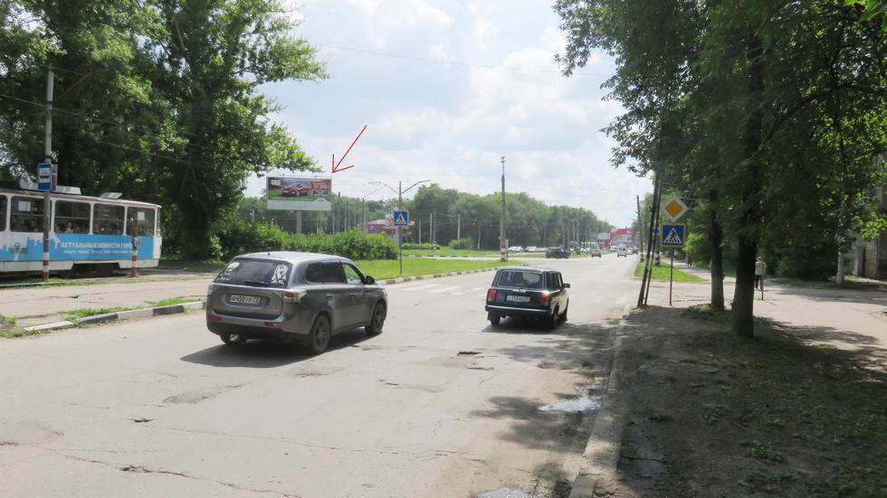 Фотография рекламного носителя, тип: Билборд 3x6, адрес: Октябрьская ул. Х Западный б-р., Ульяновск, Ульяновская область, Россия. Сторона B №690116