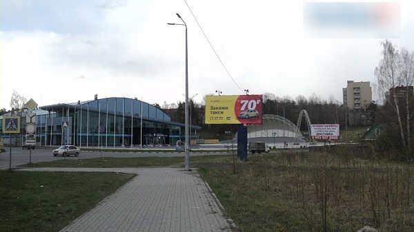 Фотография рекламного носителя, тип: Билборд 3x6, адрес: Бумажников ул. Х Строительная ул., Кондопога, Республика Карелия, Россия. Сторона A №1002360