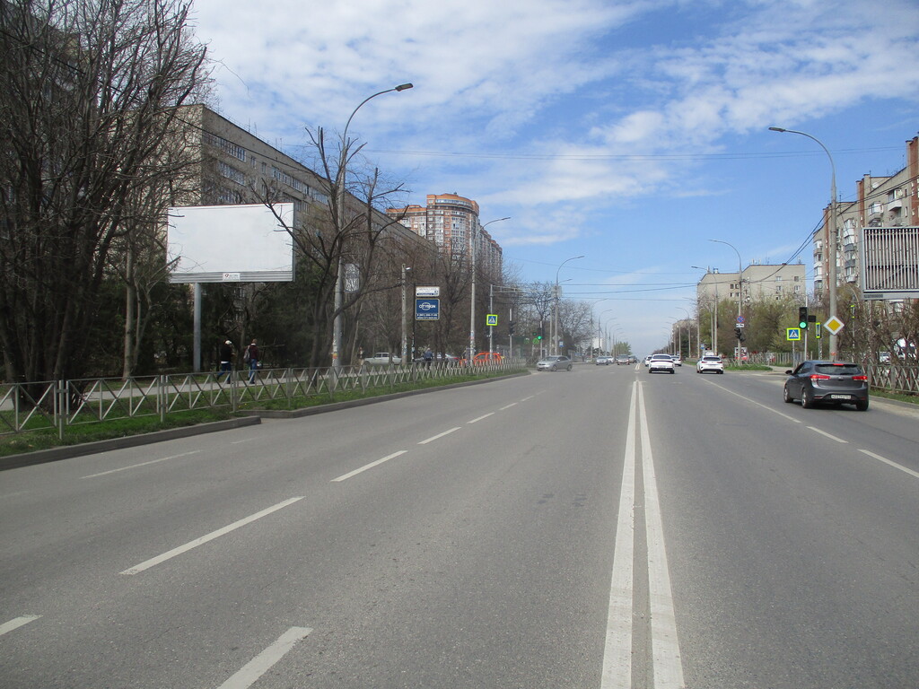 Фотография рекламного носителя, тип: Билборд 3x6, адрес: Российская ул. Х 40-летия Победы ул., д.43, Краснодар, Краснодарский край, Россия. Сторона Б №409521