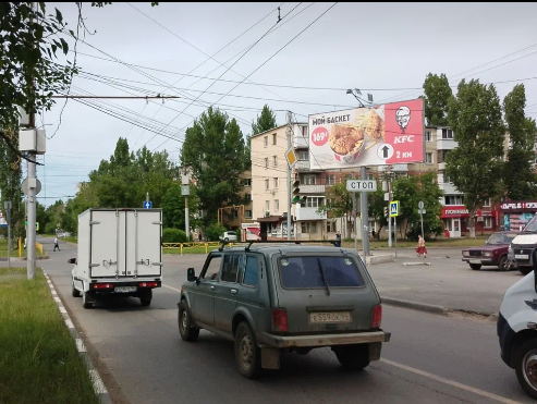 Фотография рекламного носителя, тип: Билборд 3x6, адрес: Антонова ул. Х Строителей пр-т., д.44, Саратов, Саратовская область, Россия. Сторона А1 №554274