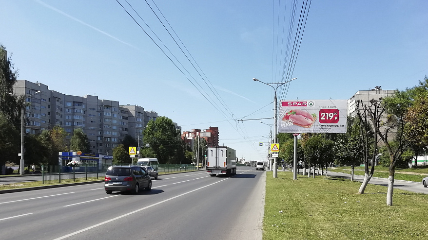 Фотография рекламного носителя, тип: Билборд 3x6, адрес: Тракторостроителей пр-т., д.45, Чебоксары, Республика Чувашия, Россия. Сторона A №838351