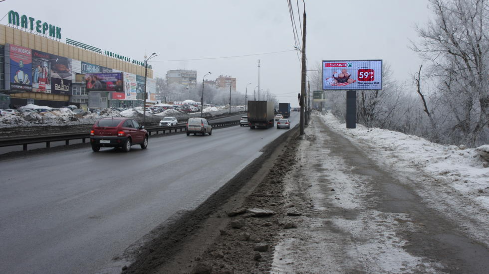 Фотография рекламного носителя, тип: Билборд 3x6, адрес: Ларина ул., д.7 Х Кащенко ул., поз.2, Нижний Новгород, Нижегородская область, Россия. Сторона A1-А3 №993226