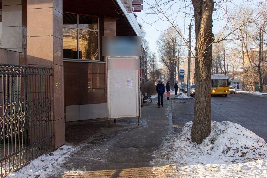 Фотография рекламного носителя, тип: Нестандартный ситиформат, адрес: Карла Либкнехта ул., д.56, Иркутск, Иркутская область, Россия. Сторона Б №509435