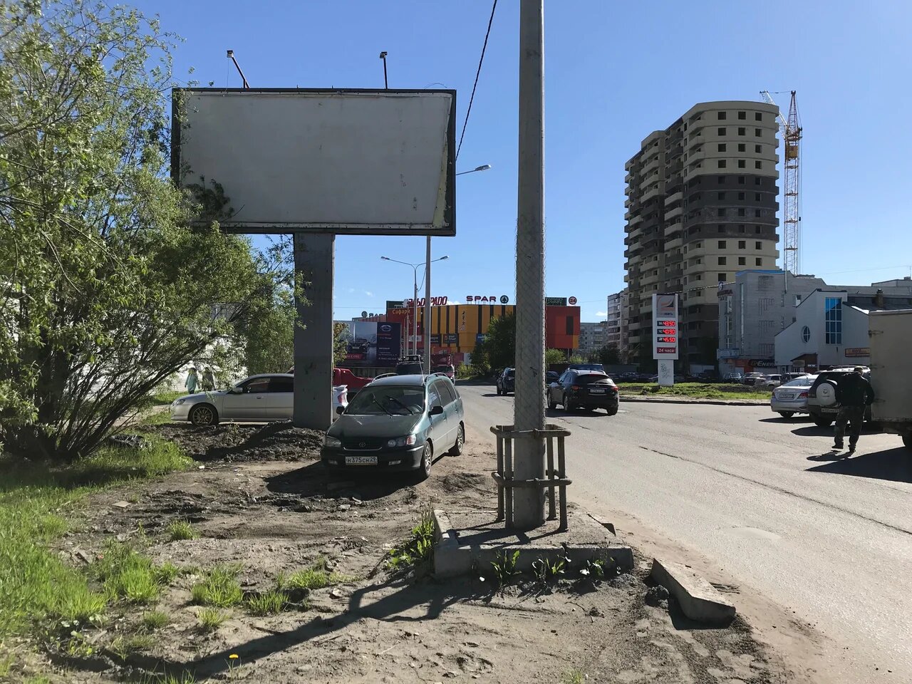 Фотография рекламного носителя, тип: Билборд 3x6, адрес: Нагорная ул., д.6, Архангельск, Архангельская область, Россия. Сторона В №765863