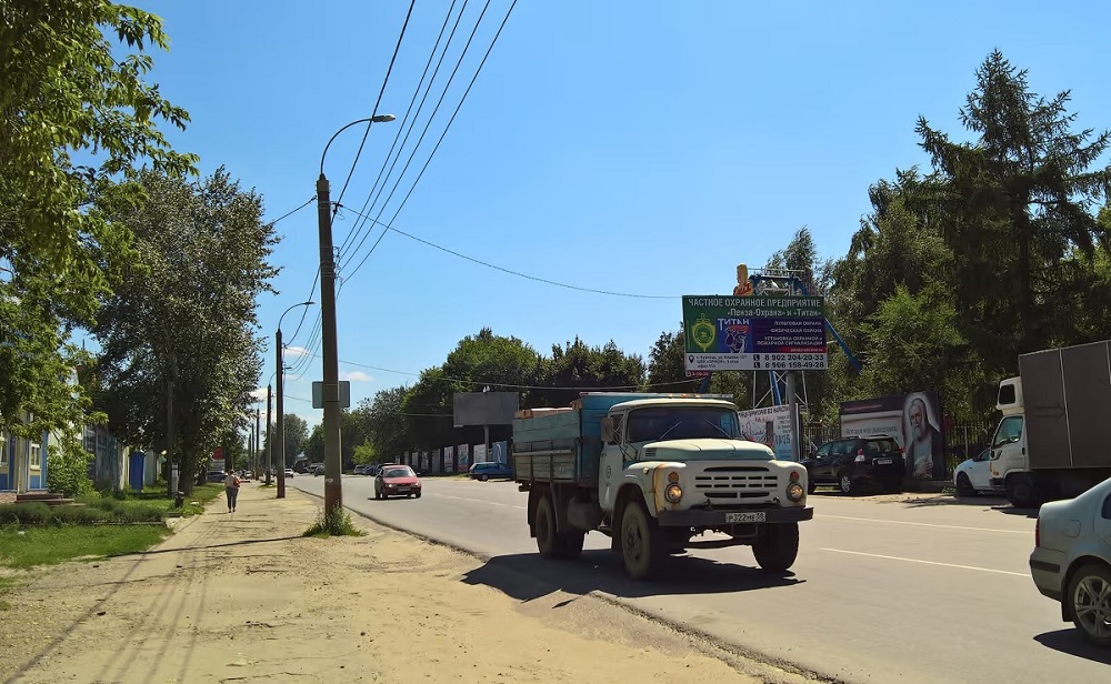 Фотография рекламного носителя, тип: Билборд 3x6, адрес: Кирова ул. Х Московская ул., Кузнецк, Пензенская область, Россия. Сторона Б №1067552