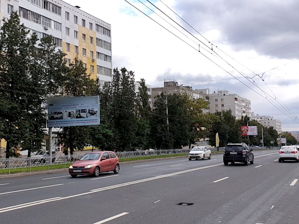 Фотография рекламного носителя, тип: Билборд 3x6, адрес: Айская ул., д.60, Уфа, Республика Башкортостан, Россия. Сторона Б №849816
