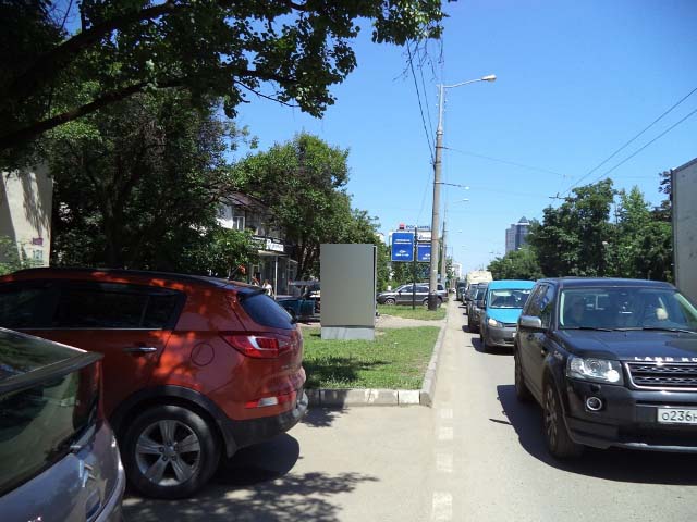 Фотография рекламного носителя, тип: Ситиформат 1.8x1.2, адрес: Тургенева ул., д.121, Краснодар, Краснодарский край, Россия. Сторона Б №492574