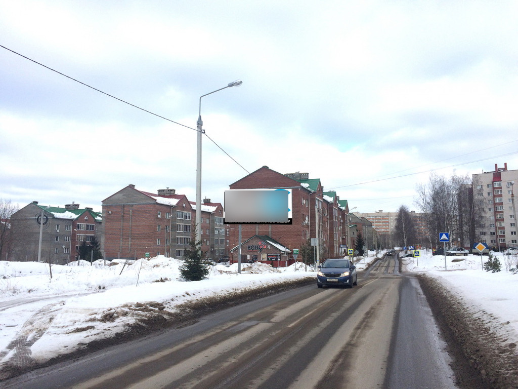 Фотография рекламного носителя, тип: Билборд 3x6, адрес: Генерала Паскевича ул., д.13, Смоленск, Смоленская область, Россия. Сторона Б №857261