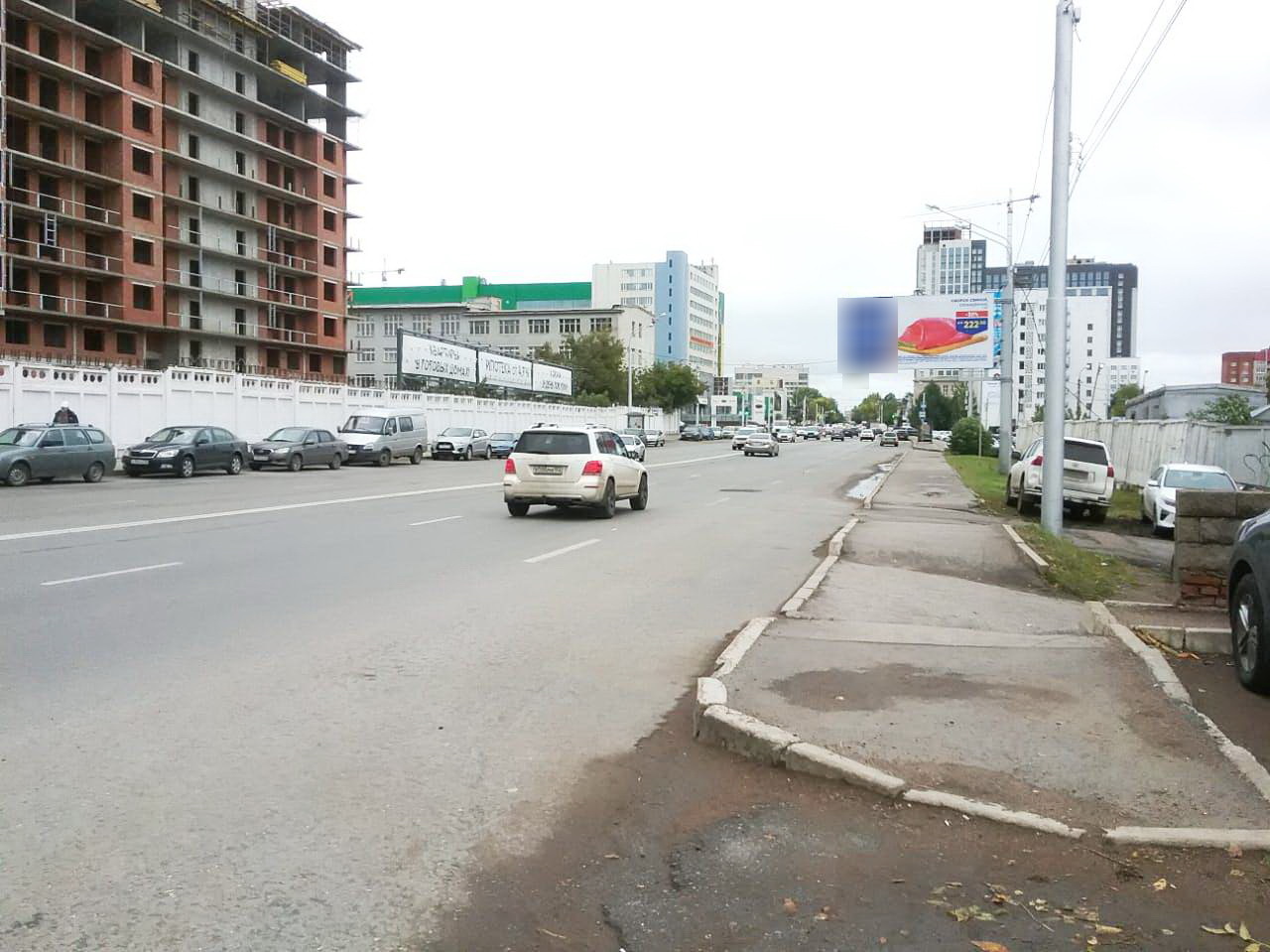 Фотография рекламного носителя, тип: Билборд 3x6, адрес: Пархоменко ул., д.155а, Уфа, Республика Башкортостан, Россия. Сторона А №849823