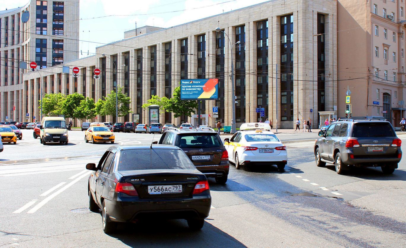 Фотография рекламного носителя, тип: Билборд 3x6, адрес: Академика Сахарова пр-т., д.7, стр.4 Х Каланчевская, Москва, Россия. Сторона Аh1-Аh4 №882652