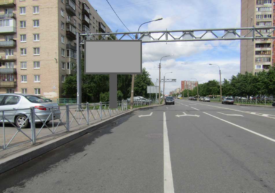 Фотография рекламного носителя, тип: Билборд 3x6, адрес: Колпино г., Веры Слуцкой ул. Х Заводской пр-т., д.34, Санкт-Петербург, Россия. Сторона Б №770513