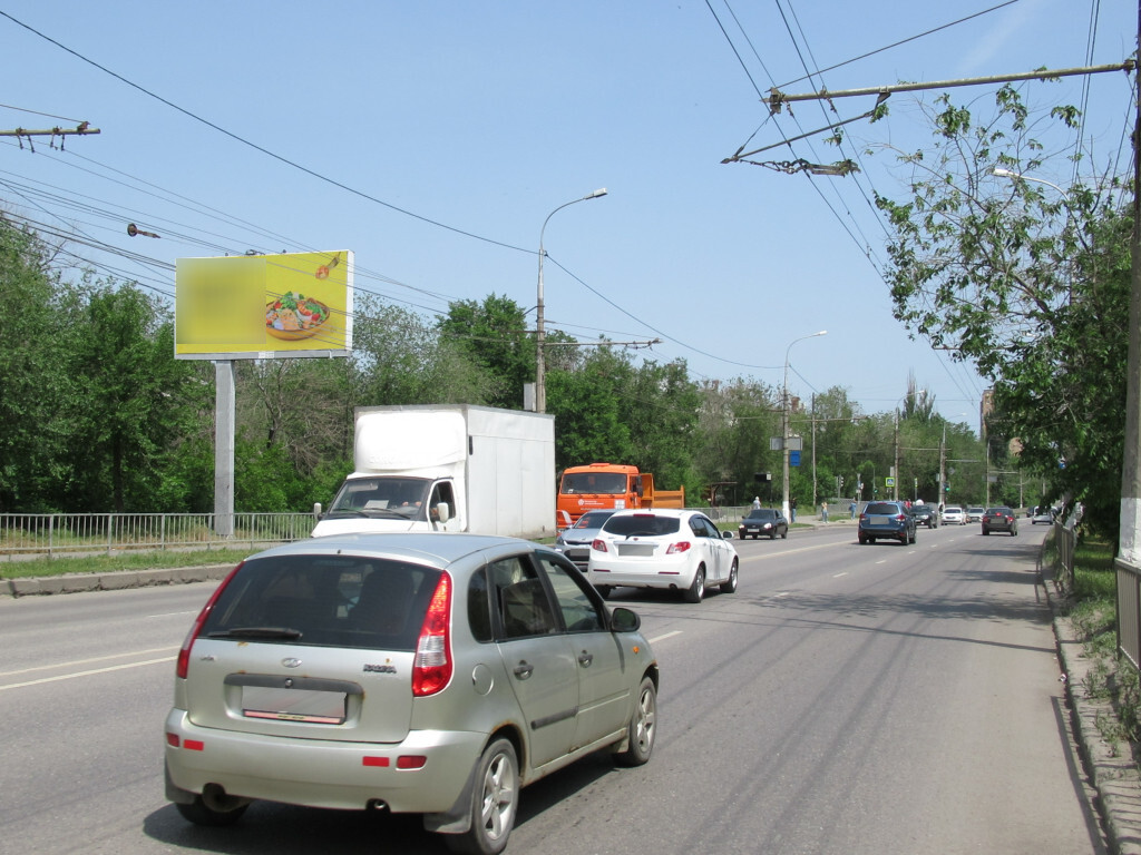 Фотография рекламного носителя, тип: Билборд 3x6, адрес: Еременко ул., д.82, н-в, Волгоград, Волгоградская область, Россия. Сторона Б №1000547