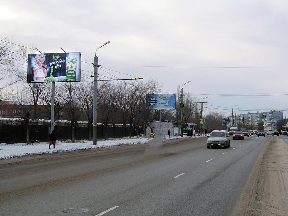 Фотография рекламного носителя, тип: Билборд 3x6, адрес: Братьев Кашириных ул. Х Ворошилова ул., Челябинск, Челябинская область, Россия. Сторона B №393695