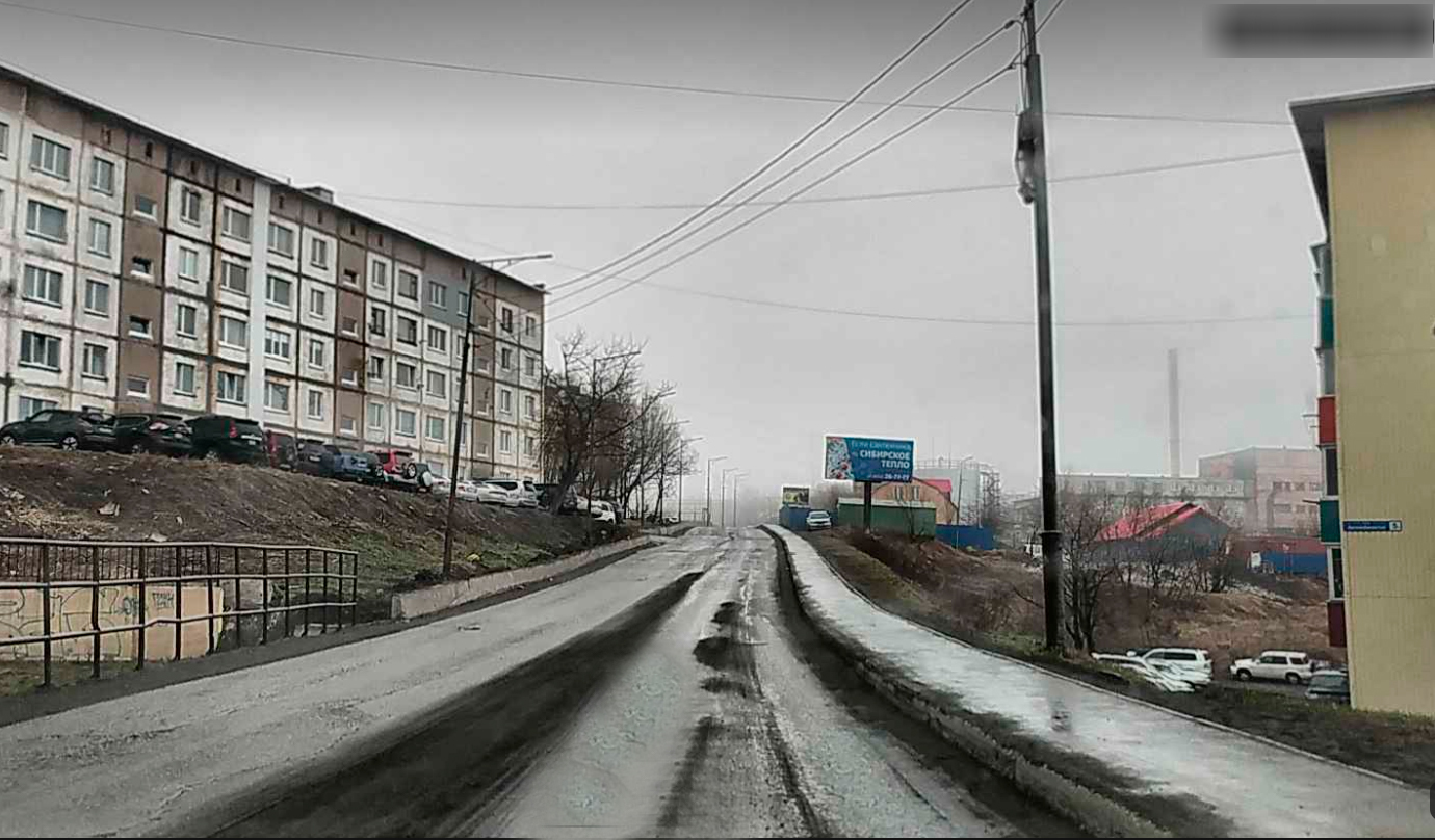 Фотография рекламного носителя, тип: Билборд 3x6, адрес: Автомобилистов ул., д.7, Петропавловск-Камчатский, Камчатский край, Россия. Сторона A №1001593