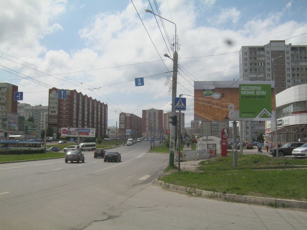 Фотография рекламного носителя, тип: Билборд 3x6, адрес: Строителей пр-т., д.67Б, Пенза, Пензенская область, Россия. Сторона А №766250