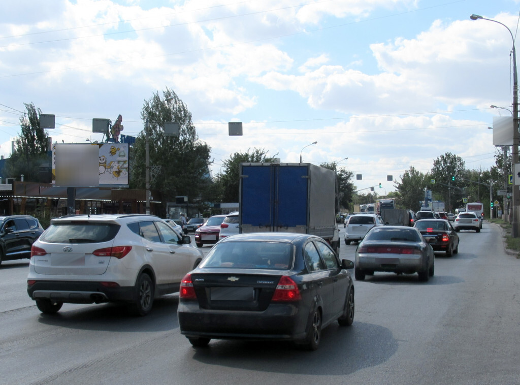 Фотография рекламного носителя, тип: Билборд 3x6, адрес: Героев Сталинграда пр-т., д.62Д, Волгоград, Волгоградская область, Россия. Сторона Б №1000528