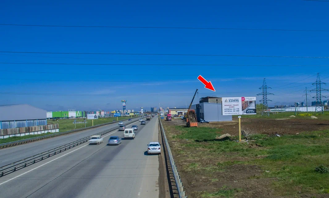 Фотография рекламного носителя, тип: Билборд 3x6, адрес: Тургеневское ш., 3 200м, Краснодар, Краснодарский край, Россия. Сторона A №478041