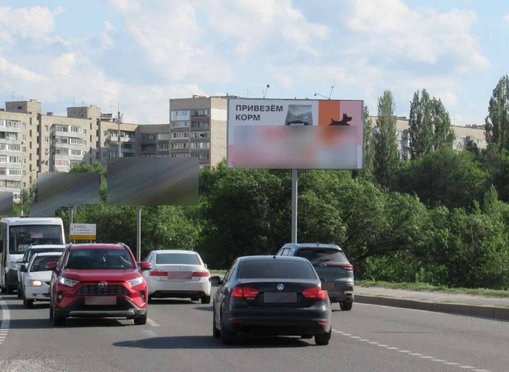 Фотография рекламного носителя, тип: Билборд 3x6, адрес: Н.Отрады ул., поз.1, Волгоград, Волгоградская область, Россия. Сторона A №1000673