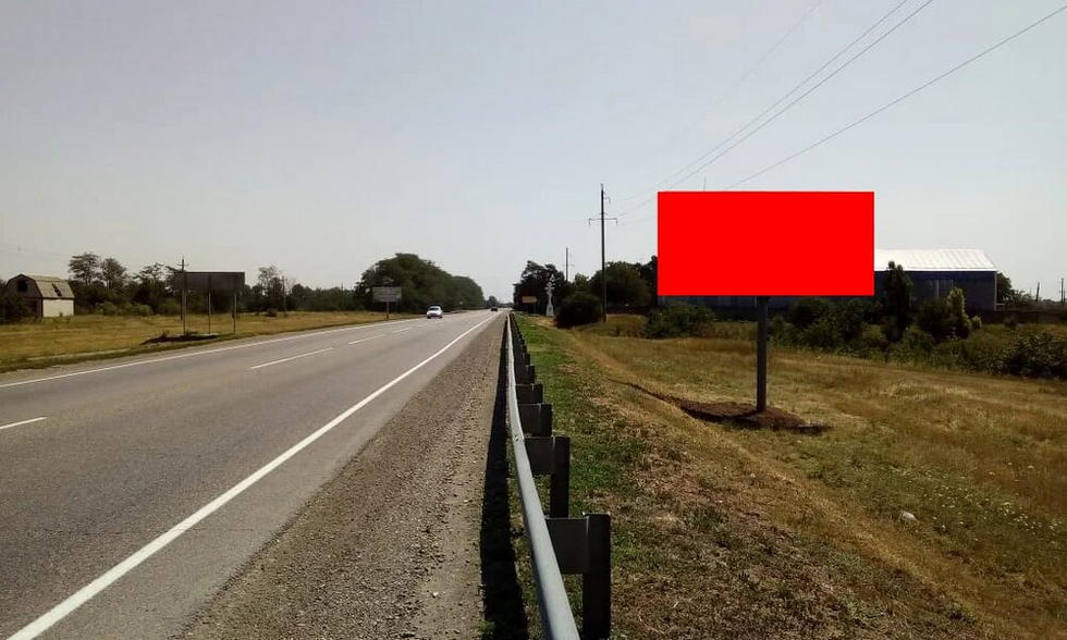 Фотография рекламного носителя, тип: Билборд 3x6, адрес: Тимашевск-Полтавская а/д., 5 970м, Тимашёвск, Краснодарский край, Россия. Сторона А №1026131