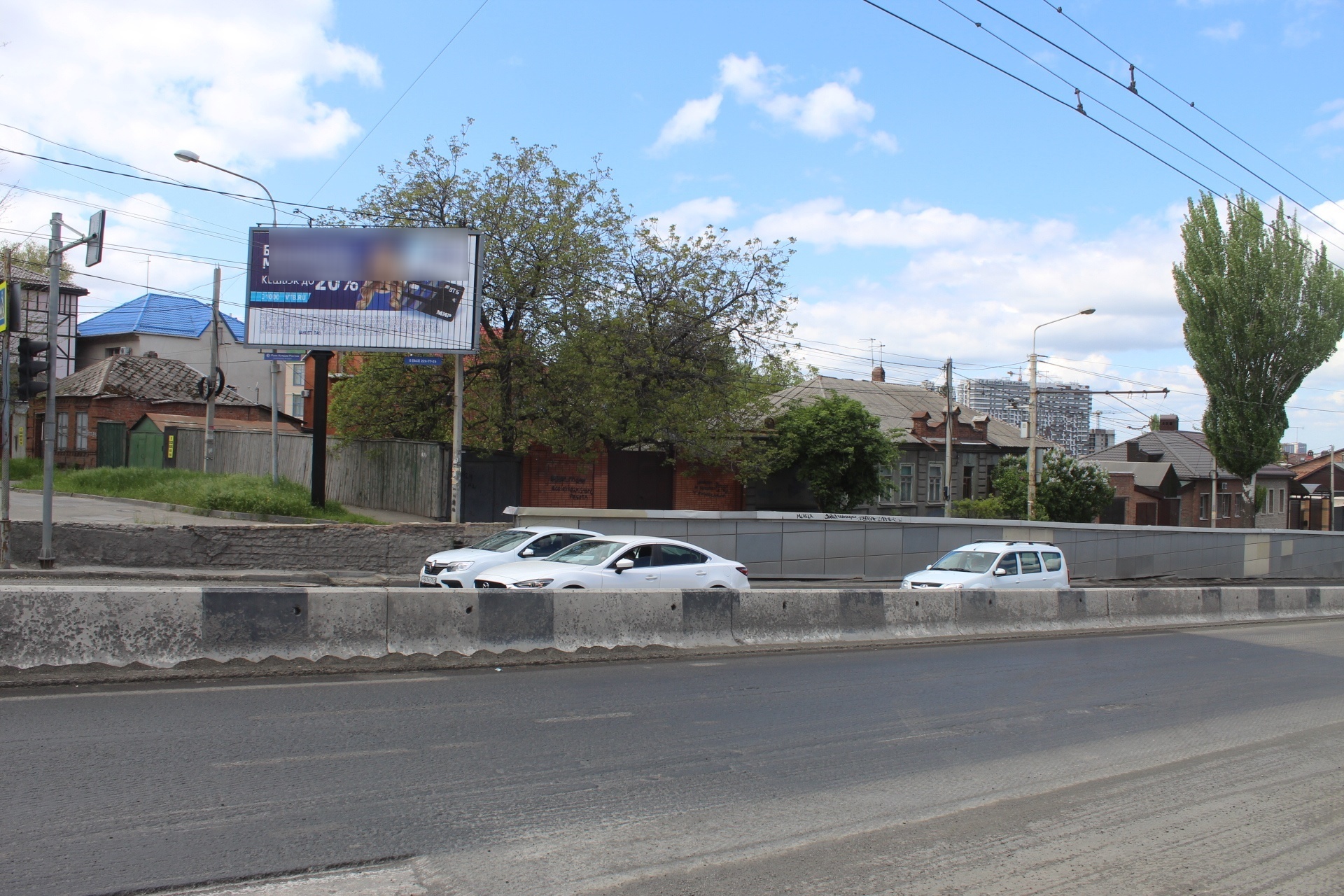 Фотография рекламного носителя, тип: Билборд 3x6, адрес: Стадионная ул., д.32, Ростов-на-Дону, Ростовская область, Россия. Сторона Б1 №950663