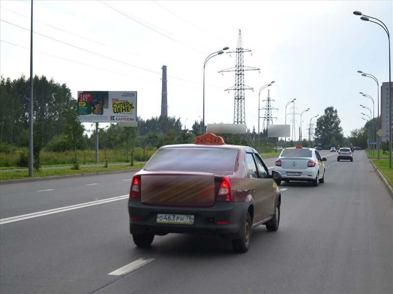 Фотография рекламного носителя, тип: Билборд 3x6, адрес: Суркова ул., Рыбинск, Ярославская область, Россия. Сторона Б №535500