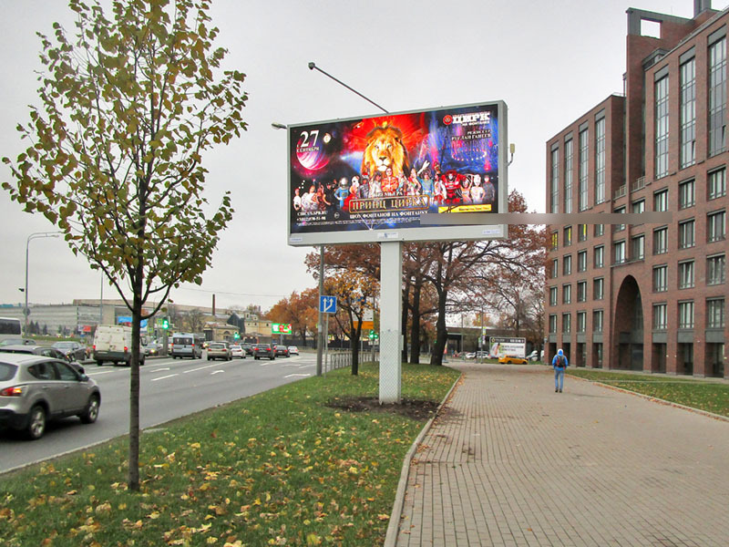 Фотография рекламного носителя, тип: Билборд 3x6, адрес: Свердловская наб. Х Пискарёвский пр-т., д.3, Санкт-Петербург, Россия. Сторона А1-A10 №641946