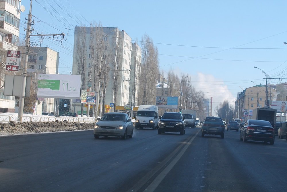 Фотография рекламного носителя, тип: Билборд 3x6, адрес: Чернышевского ул. Х 2-я Садовая ул., Саратов, Саратовская область, Россия. Сторона Б №717727