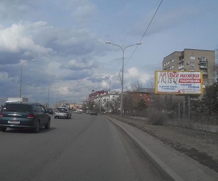 Фотография рекламного носителя, тип: Билборд 3x6, адрес: Иртышская набережная, д.35, Омск, Омская область, Россия. Сторона A1-A3 №598356