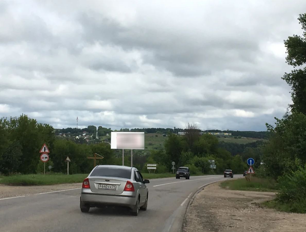 Фотография рекламного носителя, тип: Билборд 3x6, адрес: Заокский район, трасса М-2, 115 750м, Тула, Тульская область, Россия. Сторона B №871113
