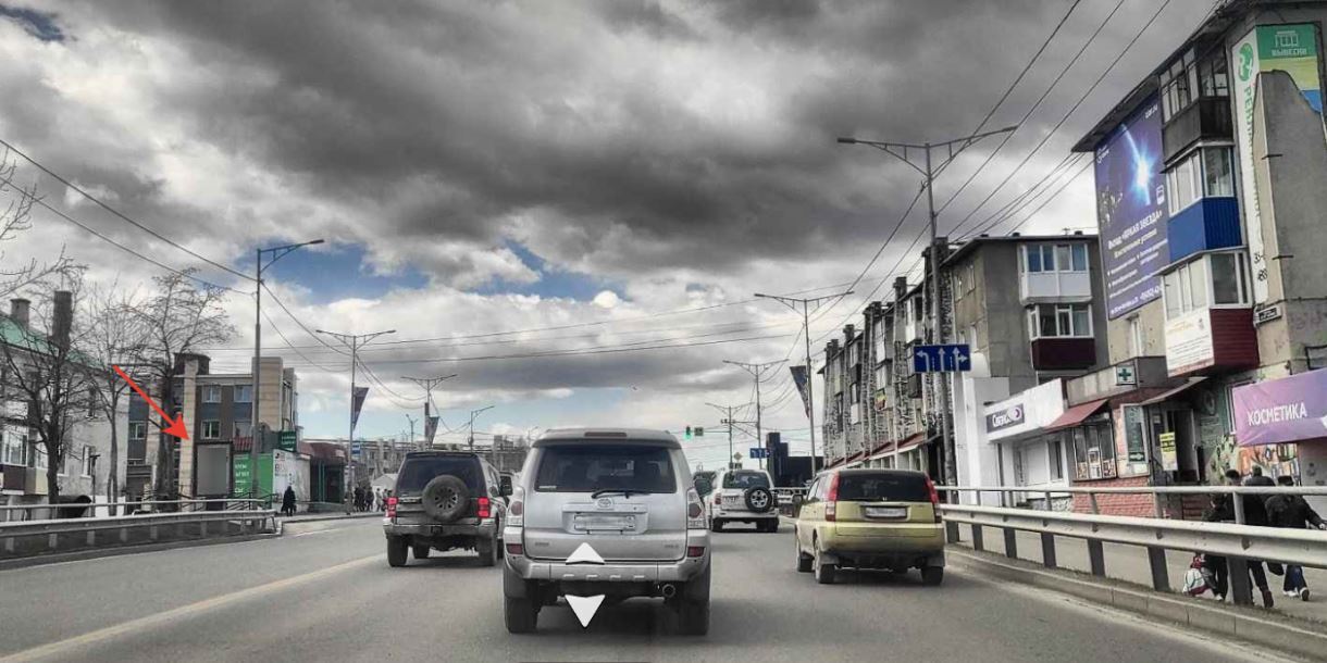 Фотография рекламного носителя, тип: Ситиформат 1.8x1.2, адрес: 50 Лет Октября ул., остановка, Петропавловск-Камчатский, Камчатский край, Россия. Сторона Б №777551