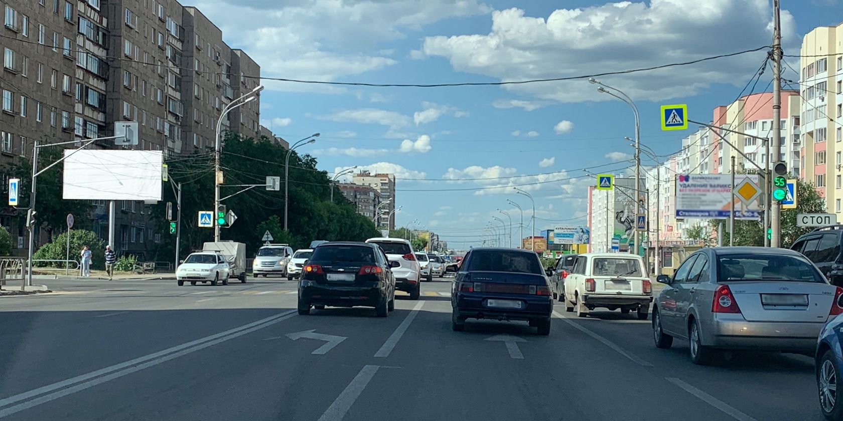 Фотография рекламного носителя, тип: Билборд 3x6, адрес: Ленина пр-т., д.146, поз.2, Магнитогорск, Челябинская область, Россия. Сторона Б №1052347