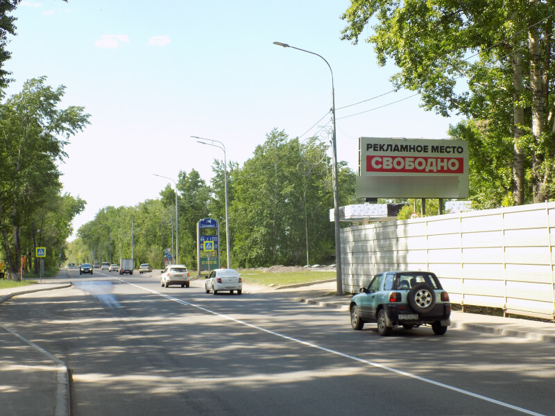 Фотография рекламного носителя, тип: Билборд 3x6, адрес: Свердловская ул., д.98, поз.1, Красноярск, Красноярский край, Россия. Сторона А №780054