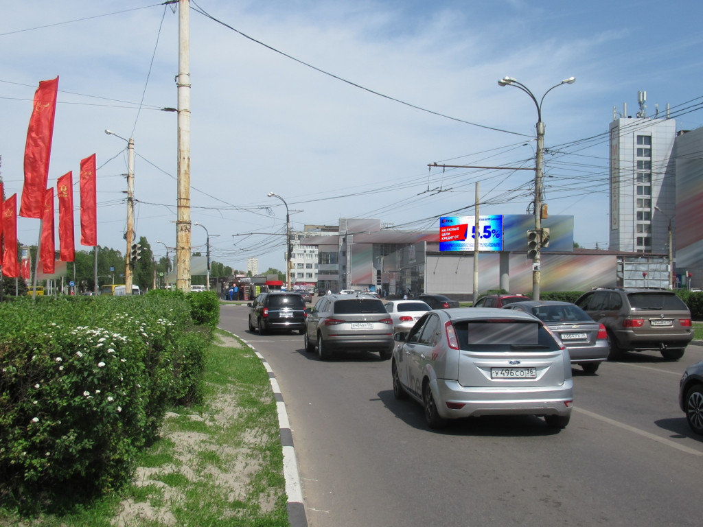 Фотография рекламного носителя, тип: Билборд 3x6, адрес: Ленинский пр-т., д.154а Х Остужева ул., поз.2, Воронеж, Воронежская область, Россия. Сторона А12 №871716