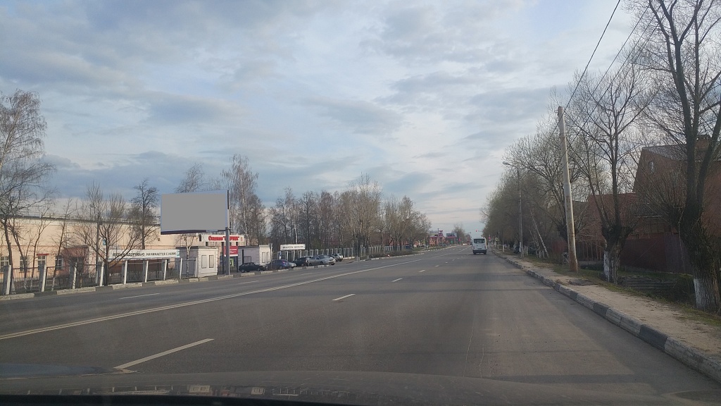 Фотография рекламного носителя, тип: Билборд 3x6, адрес: Луховицы г., Пушкина ул., д.12, Московская область, Россия. Сторона Б №659654