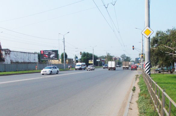 Фотография рекламного носителя, тип: Билборд 3x6, адрес: 10 лет Октября ул., д.195, Омск, Омская область, Россия. Сторона Б №419332