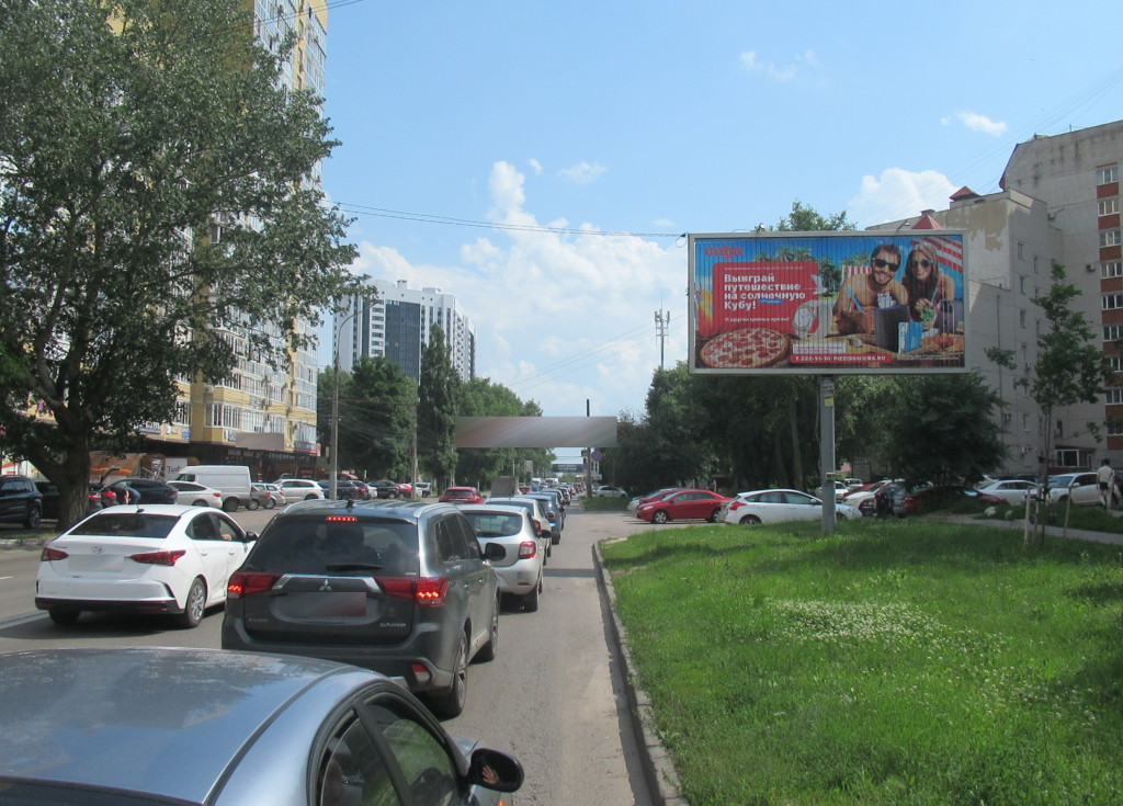 Фотография рекламного носителя, тип: Билборд 3x6, адрес: Шишкова ул., д.70, Воронеж, Воронежская область, Россия. Сторона А1-А3 №596199