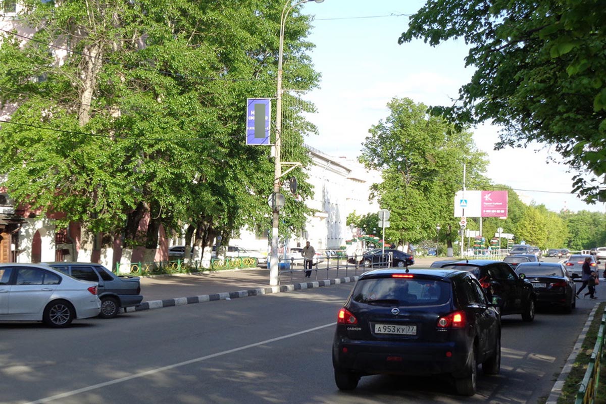 Фотография рекламного носителя, тип: Панель-кронштейн, адрес: Кирова ул., д.63, Люберцы, Московская область, Россия. Сторона В №634742