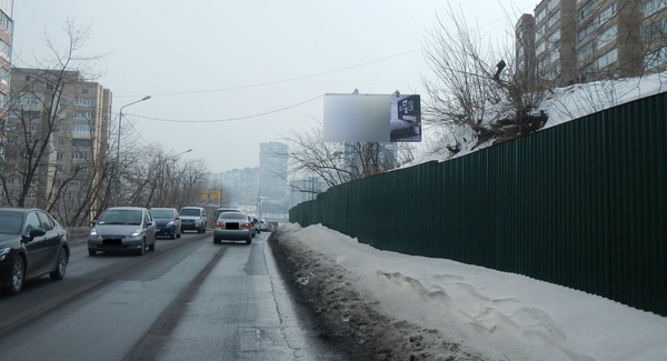 Фотография рекламного носителя, тип: Билборд 3x6, адрес: Красного Знамени пр-т., д.100, Владивосток, Приморский край, Россия. Сторона А №767227