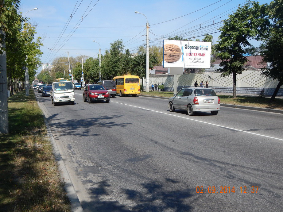 Фотография рекламного носителя, тип: Билборд 3x6, адрес: Ленинградская ул., д.28, ст.3, лит.Х, Хабаровск, Хабаровский край, Россия. Сторона A1-А10 №481904